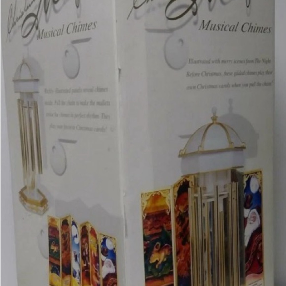 1997 Trendmasters Christmas Magic Musical  Carol Chimes story panels - Picture 4 of 4